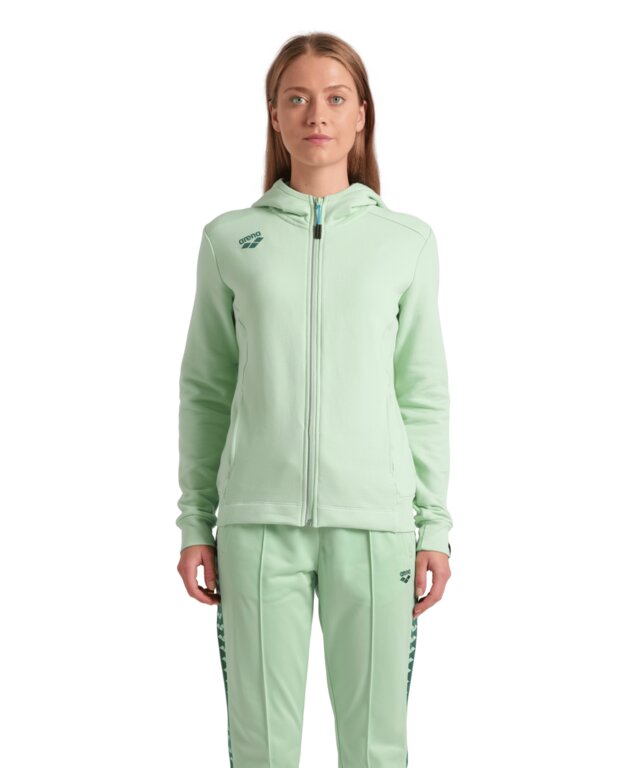 Arena Women Team Hooded Jacket Panel  Hoodie  Arena
