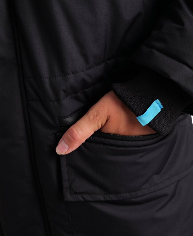 Arena Unisex Team Parka Solid – Warm, Water-Resistant Swim Parka for Swimmers  Swim Parkas  Arena