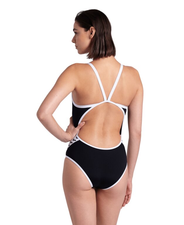 Arena Women Icons Super Fly Back Solid One Piece Swimsuit Extended Colors  One Piece Swimsuits  Arena