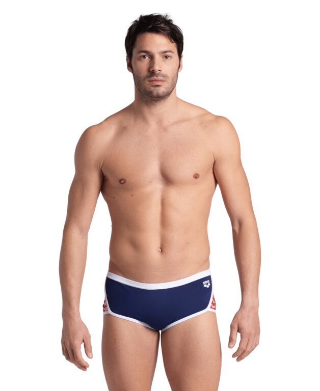 アリーナPerformance Icons Low-Waist Navy 85 Arena Icons Low Waist Swim Briefs | Swim2000