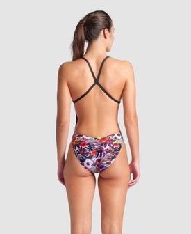 Arena Women's Belize Xcriss Cross One Piece Swimsuit  One Piece Swimsuits  Arena