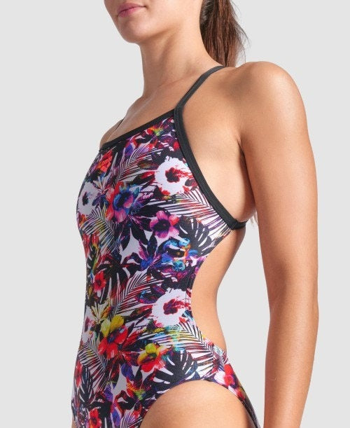 Arena Women's Belize Xcriss Cross One Piece Swimsuit  One Piece Swimsuits  Arena