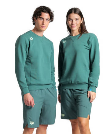 Arena Unisex Crew Sweatshirt Solid  Sweatshirt  Arena