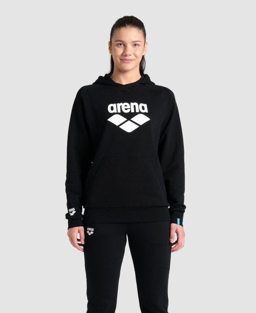 Arena Hooded Sweat Logo  Hoodie  Arena