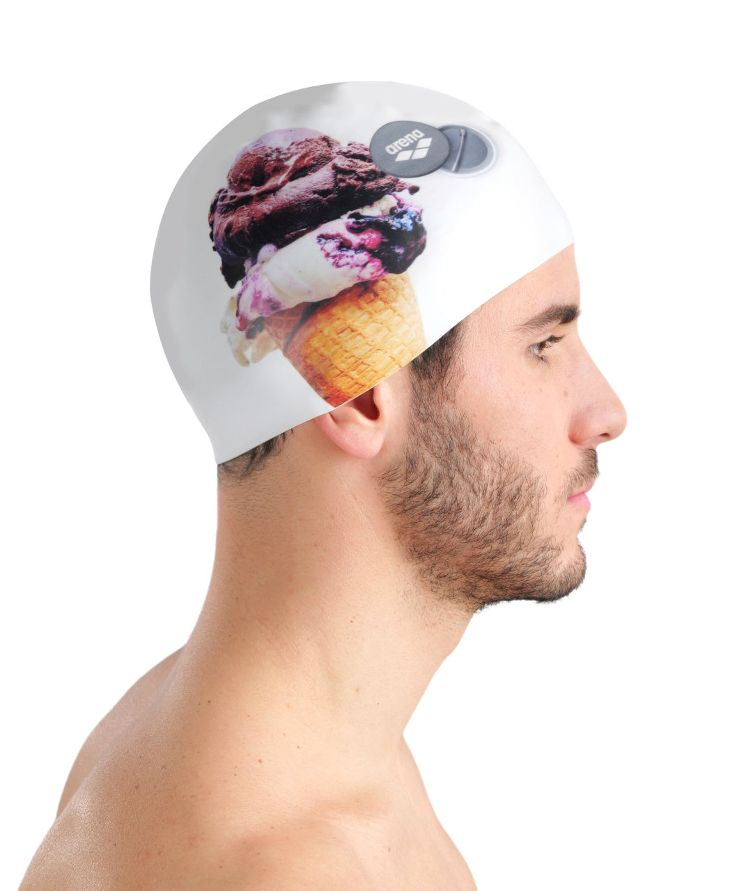 Arena HD Print Silicone Swim Cap | Swim2000.com