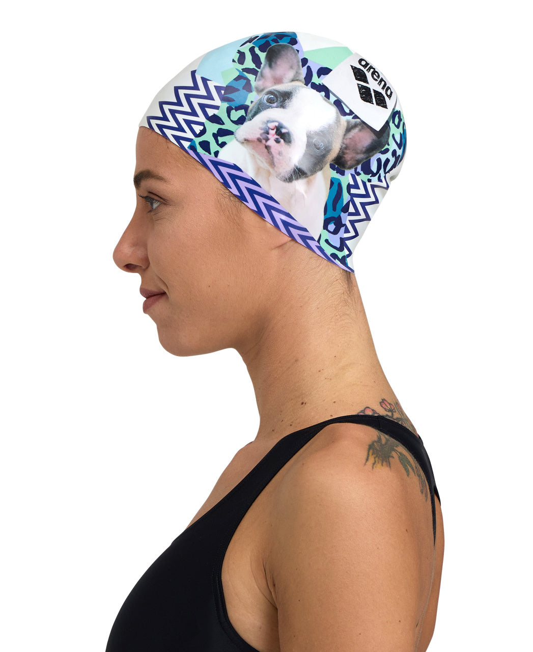 Arena HD Print Silicone Swim Cap | Swim2000.com