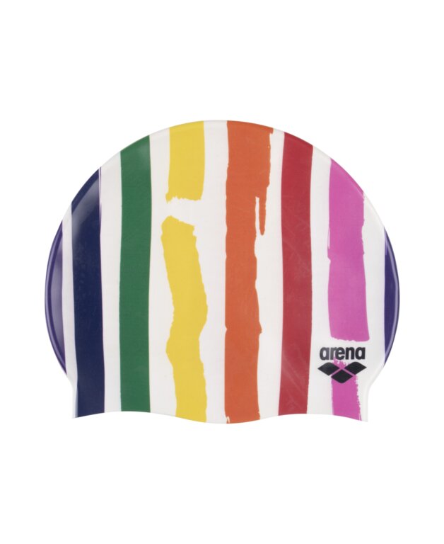 Arena HD Print Swim Cap  Silicone Swim Caps  Arena