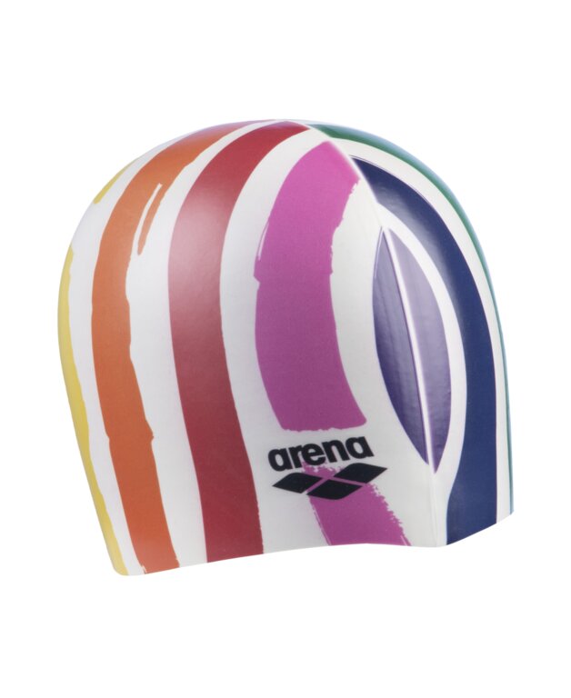 Arena HD Print Swim Cap  Silicone Swim Caps  Arena