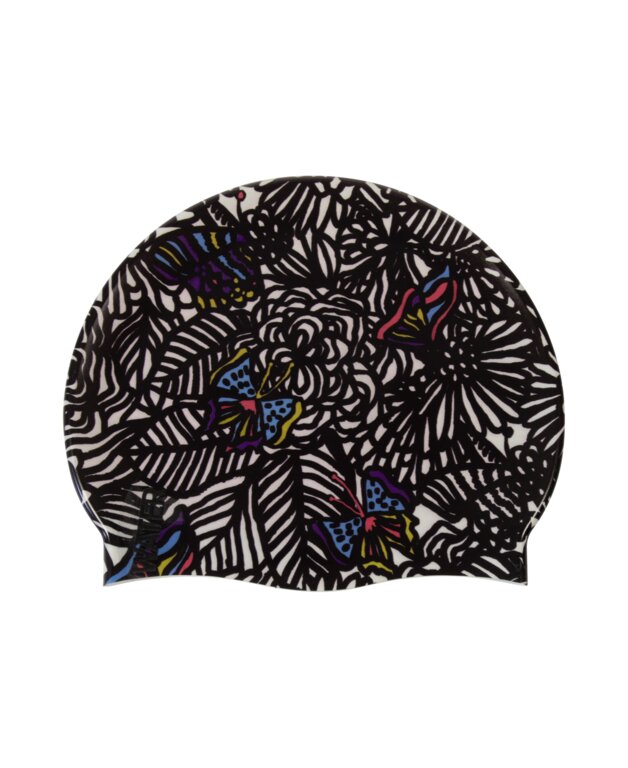 Arena HD Print Swim Cap  Silicone Swim Caps  Arena