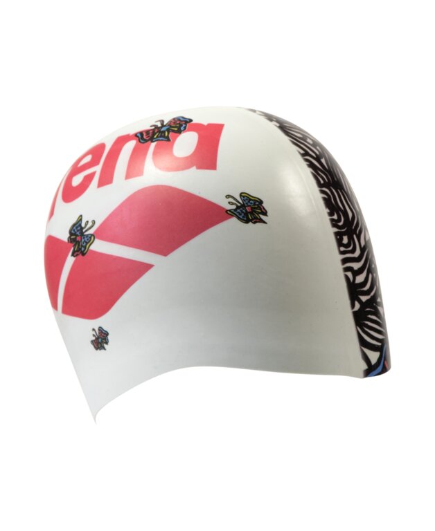 Arena HD Print Swim Cap  Silicone Swim Caps  Arena
