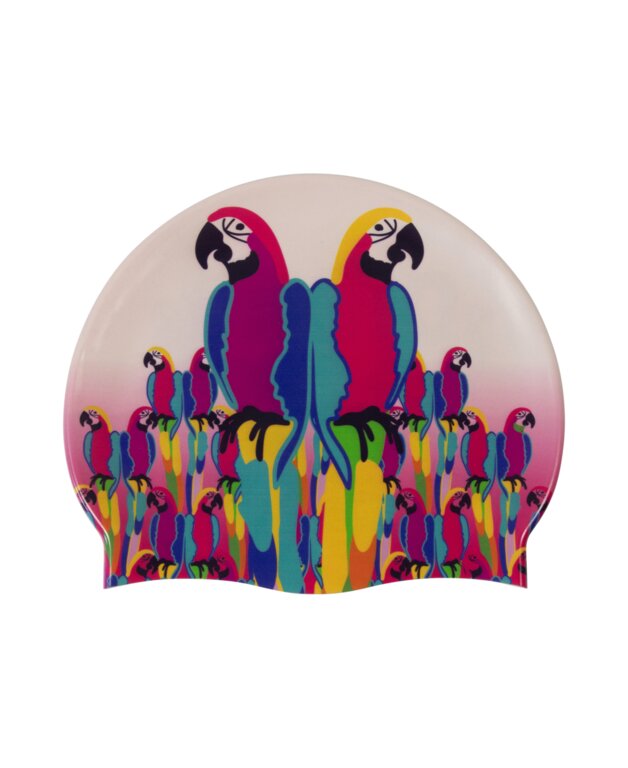 Arena HD Print Swim Cap  Silicone Swim Caps  Arena