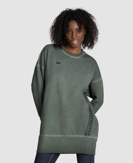 Arena Women Arena Icons Oversize Crew  Sweatshirt  Arena