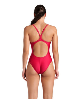 Arena Women's Arena Solid Lightdrop Back One Piece Swimsuit  One Piece Swimsuits  Arena