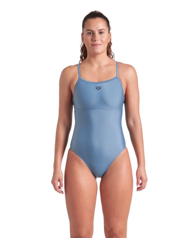 Arena Women's Arena Solid Lightdrop Back One Piece Swimsuit  One Piece Swimsuits  Arena