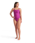 Arena Women's Arena Solid Lightdrop Back One Piece Swimsuit  One Piece Swimsuits  Arena