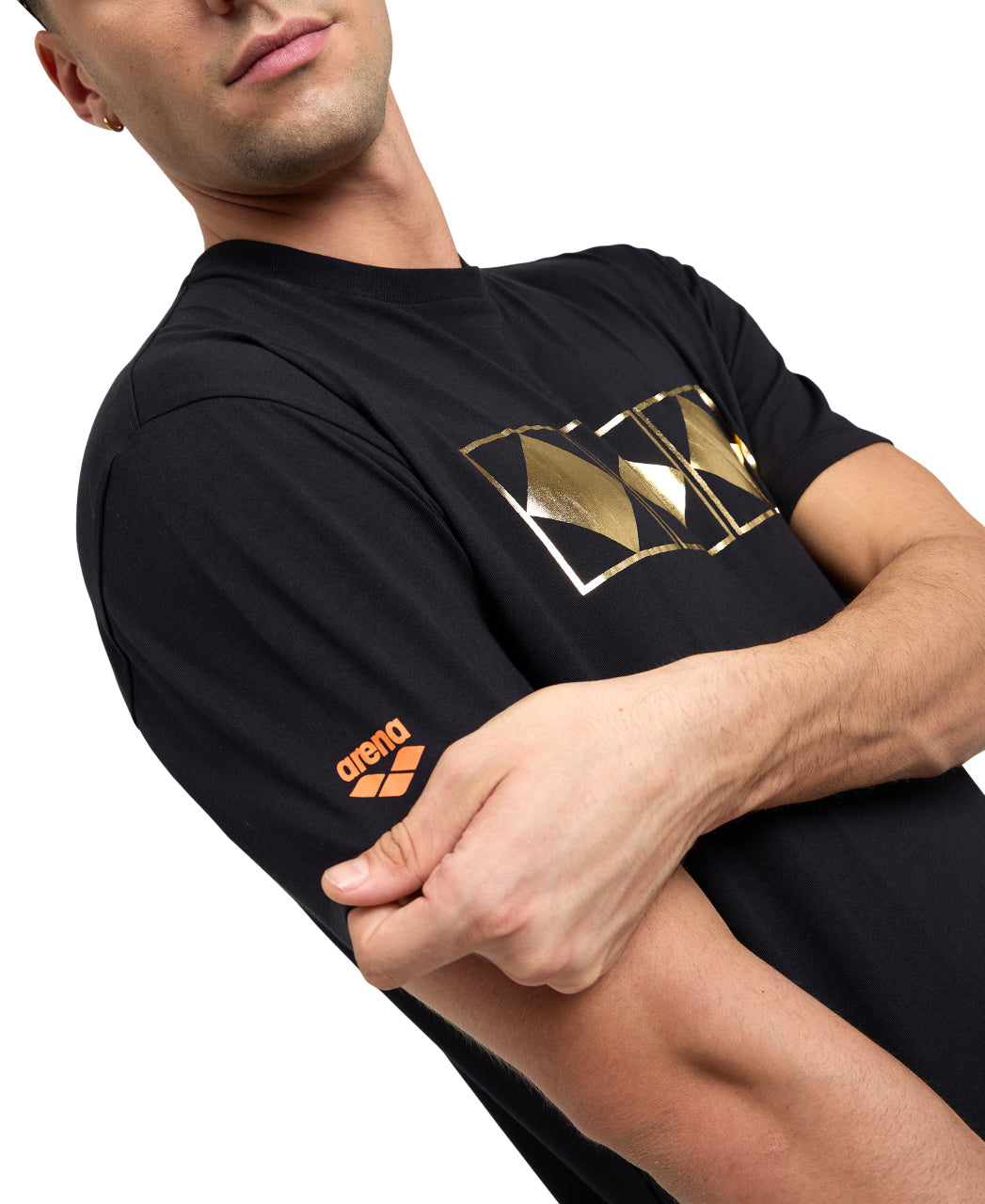 Arena Unisex 50th Gold T-Shirt  Swim T-shirts  Arena