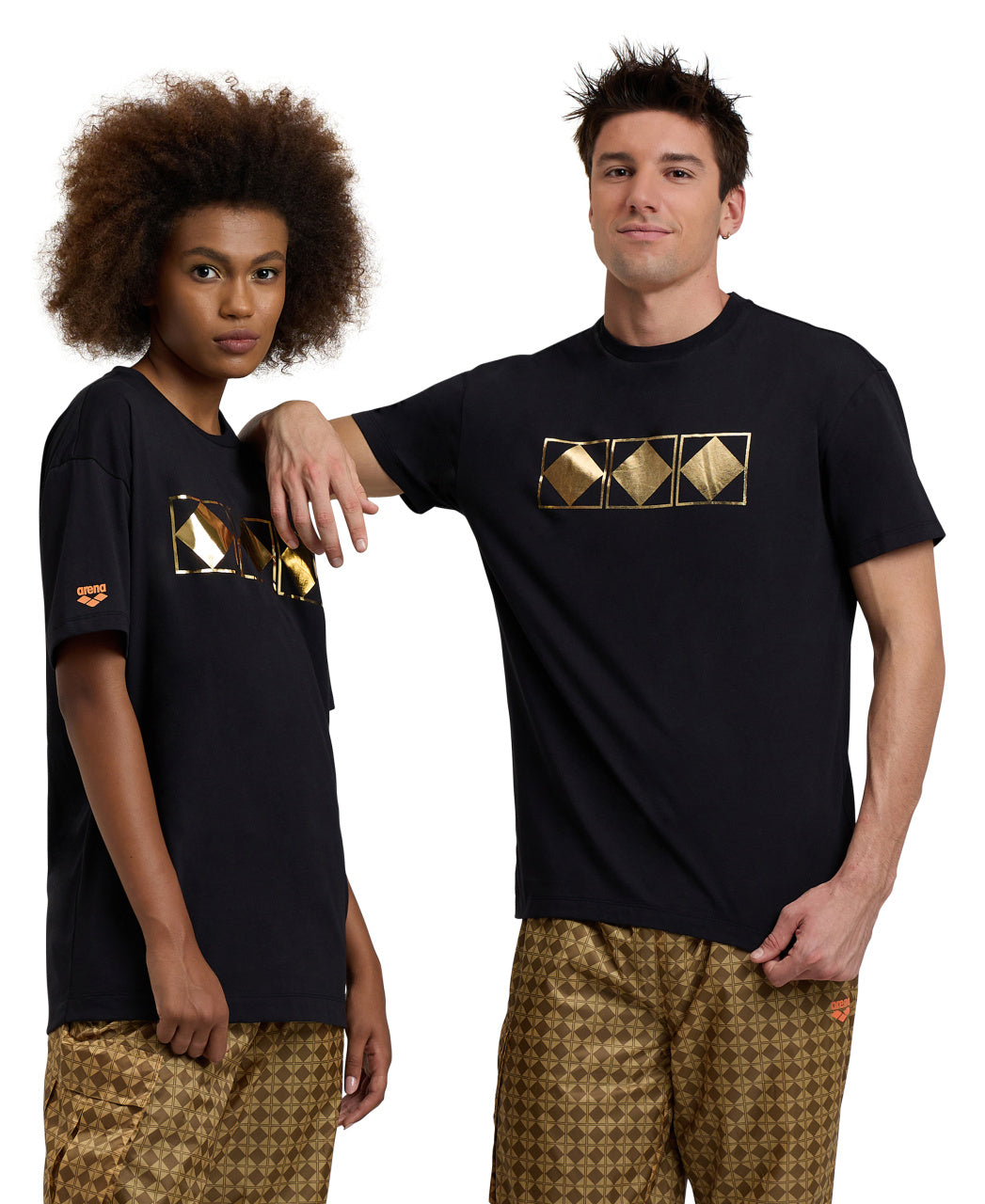 Arena Unisex 50th Gold T-Shirt  Swim T-shirts  Arena