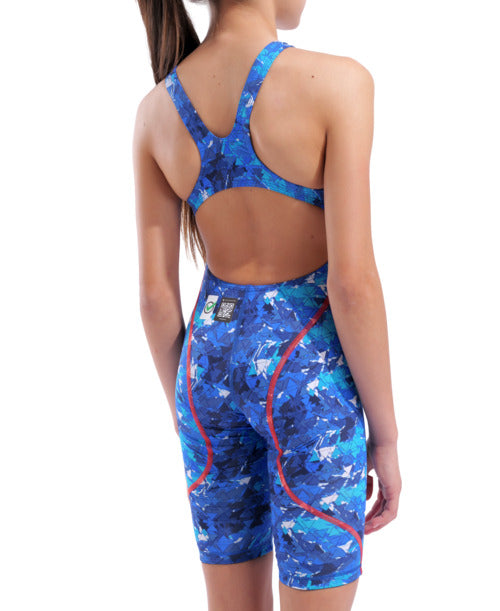 Arena Girls Powerskin ST Next Limited Edition One Piece Tech Suit- Snakeskin  Girls Tech Suit  Arena