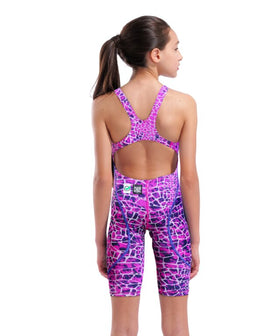 Arena Girls Powerskin ST Next Limited Edition One Piece Tech Suit- Snakeskin