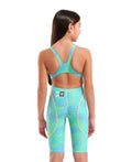 Arena Girls Powerskin ST Next Limited Edition One Piece Tech Suit- Snakeskin  Girls Tech Suit  Arena