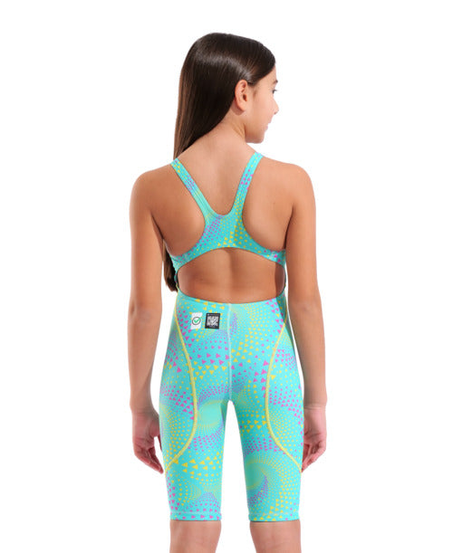 Arena Girls Powerskin ST Next Limited Edition One Piece Tech Suit- Snakeskin  Girls Tech Suit  Arena