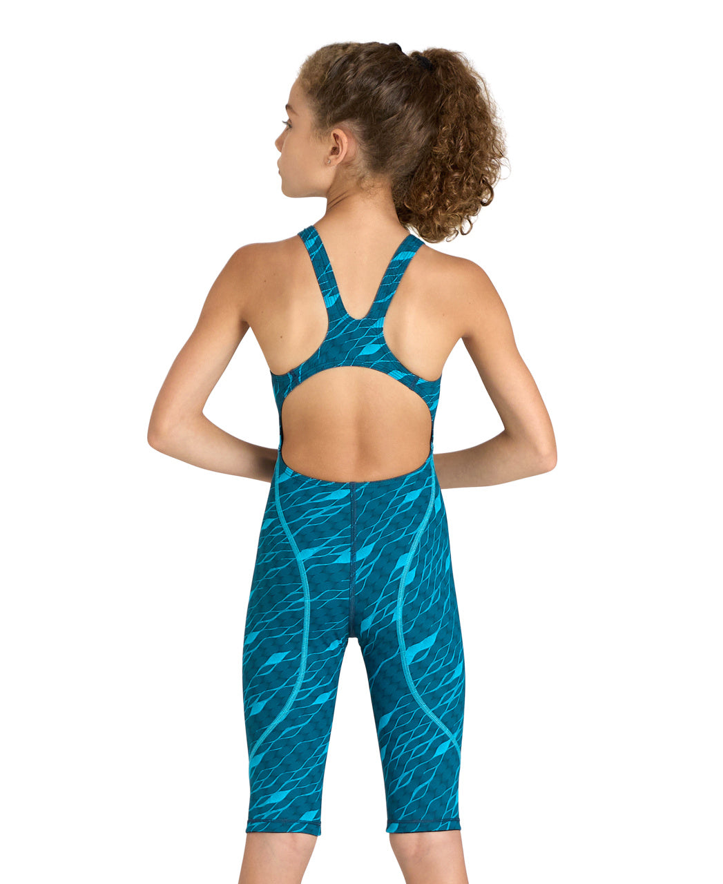 Arena Powerskin ST Next Limited Edition Open Back Jr One Piece  Girls Tech Suit  Arena