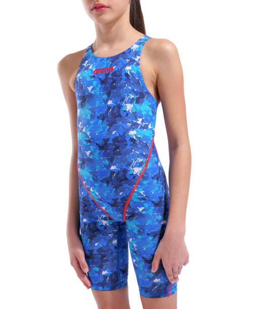 Arena Girls Powerskin ST Next Limited Edition One Piece Tech Suit- Snakeskin  Girls Tech Suit  Arena