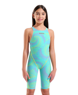 Arena Girls Powerskin ST Next Limited Edition One Piece Tech Suit- Snakeskin  Girls Tech Suit  Arena