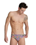 Arena Men Arena Hydrangea Floral Swim Brief  Swim Team Prints  Arena