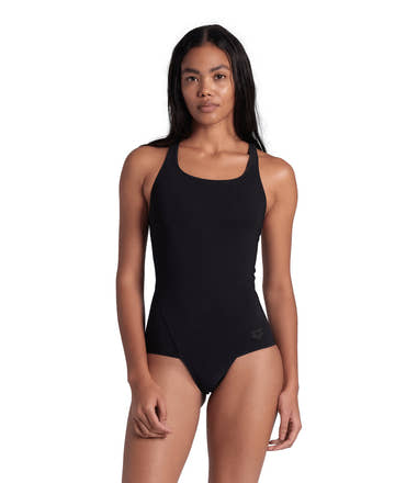 Arena Women's Mesh Panels One Piece Swimsuit Power Back  Competition Swimsuits  Arena