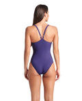 Arena Women Mesh Panels Swimsuit Closed Back One Piece Swimsuit  Competition Swimsuits  Arena