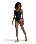 Arena Women's Swimsuit Solid Control Hi-Power Back One Piece  One Piece Swimsuits  Arena