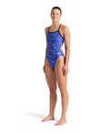 Arena Womens Escape One Piece Swimsuit Challenge Back  Swim Team Prints  Arena