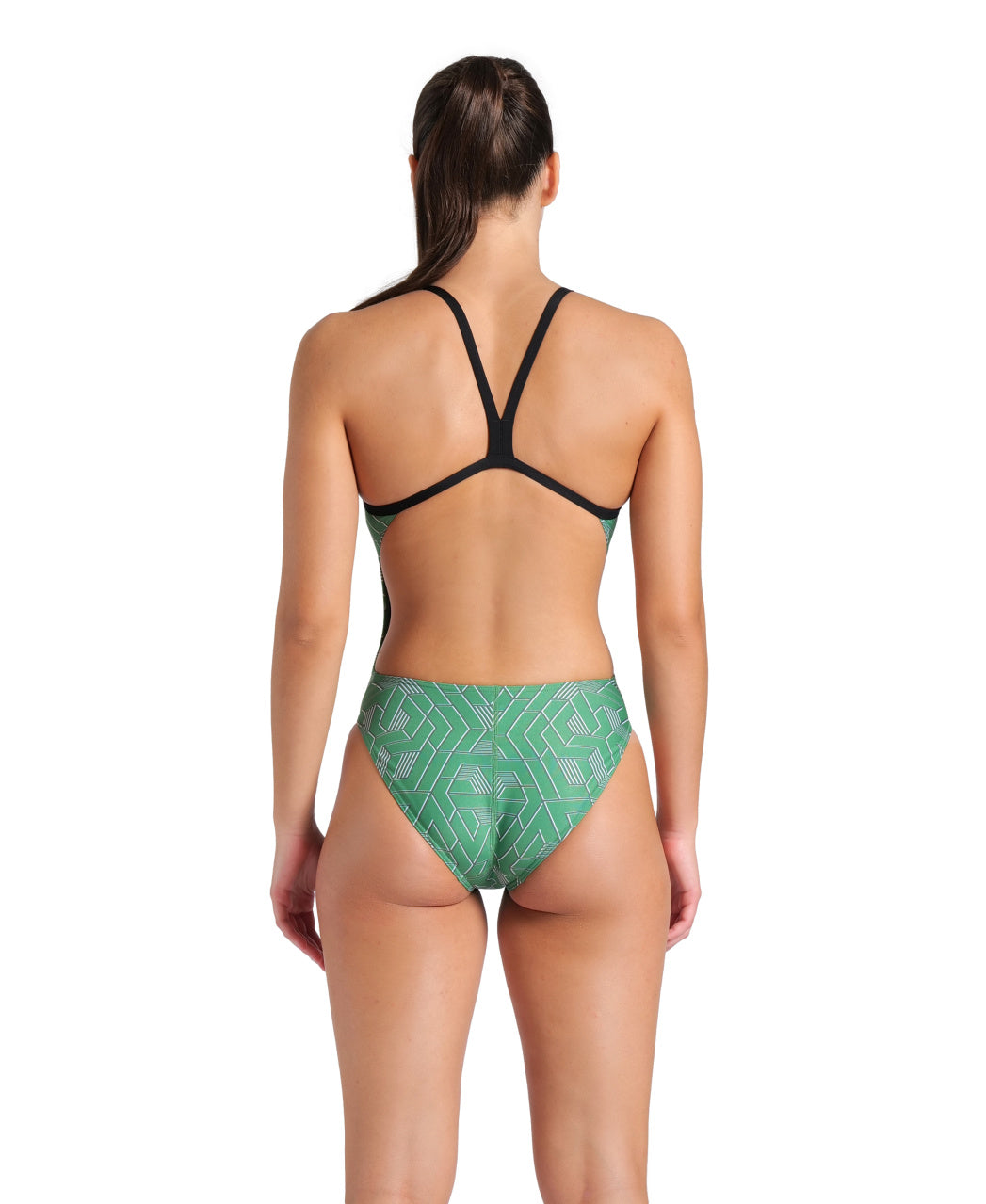 Arena Womens Escape One Piece Swimsuit Challenge Back  Swim Team Prints  Arena