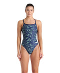 Arena Womens Escape One Piece Swimsuit Challenge Back  Swim Team Prints  Arena
