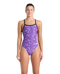 Arena Womens Escape One Piece Swimsuit Challenge Back  Swim Team Prints  Arena