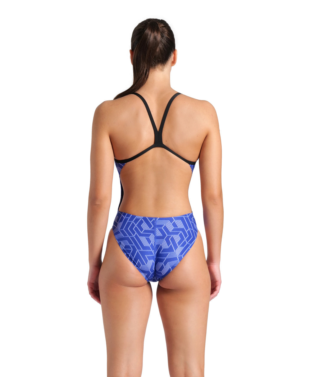 Arena Womens Escape One Piece Swimsuit Challenge Back  Swim Team Prints  Arena