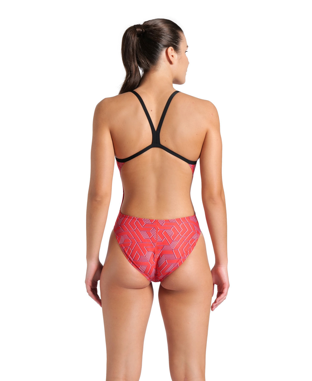 Arena Womens Escape One Piece Swimsuit Challenge Back  Swim Team Prints  Arena