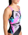 Arena Women's Imaginary One Piece Swimsuit Swim Pro Back  One Piece Swimsuits  Arena