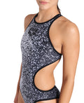 Arena Women's One Paints One Piece Swimsuit Tech Back  One Piece Swimsuits  Arena
