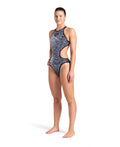 Arena Women's One Paints One Piece Swimsuit Tech Back  One Piece Swimsuits  Arena