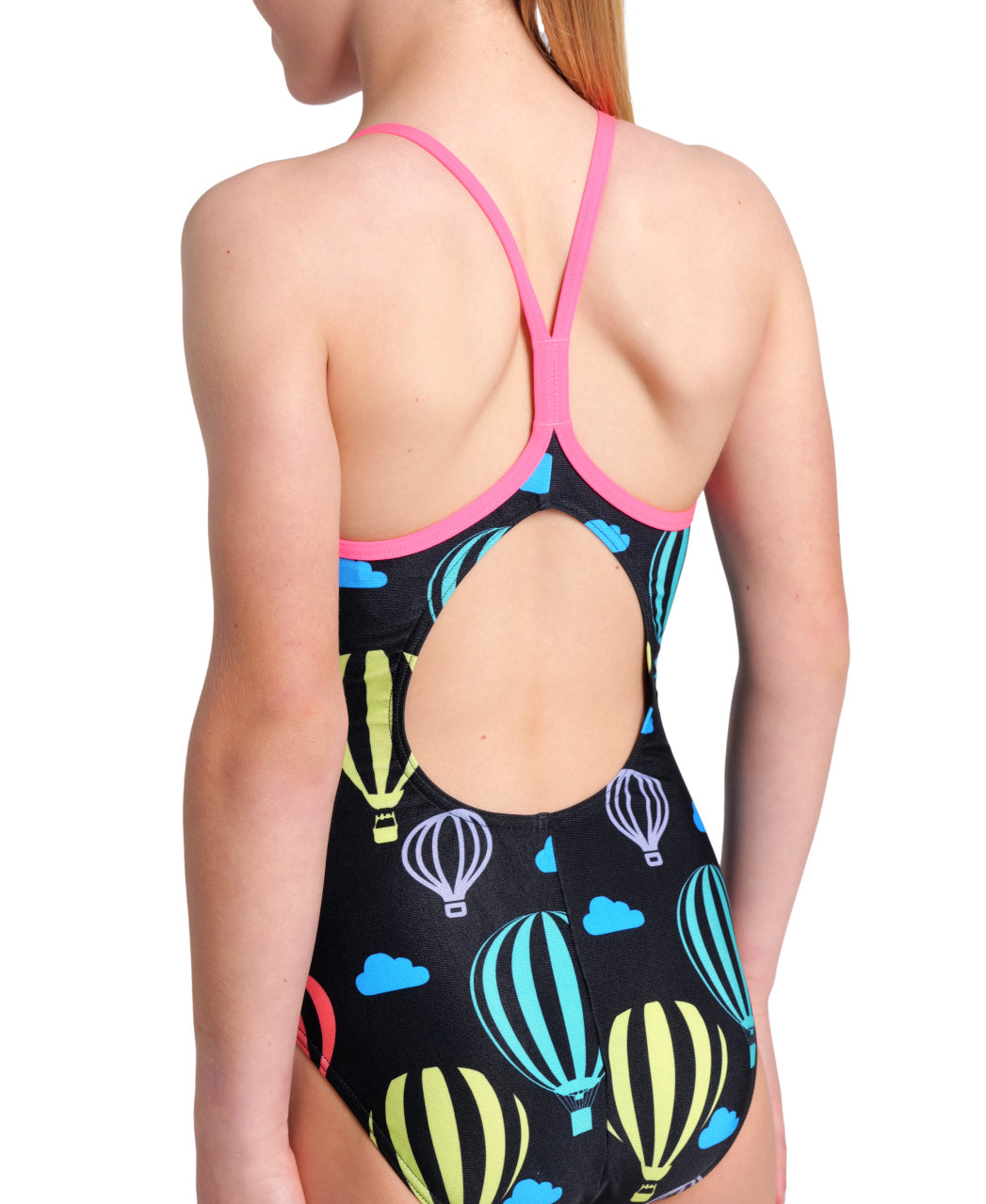 Arena Girl's Balloons One Piece Swimsuit Lightdrop Back  Girls One Piece  Arena