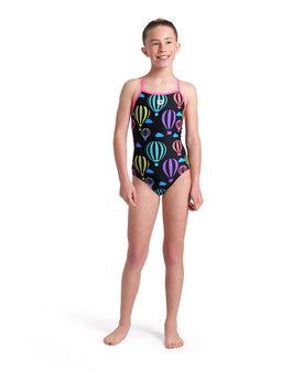 Arena Girl's Balloons One Piece Swimsuit Lightdrop Back  Girls One Piece  Arena