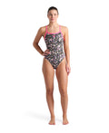 Arena Women's Butterflies One Piece Swimsuit Challenge Back  One Piece Swimsuits  Arena