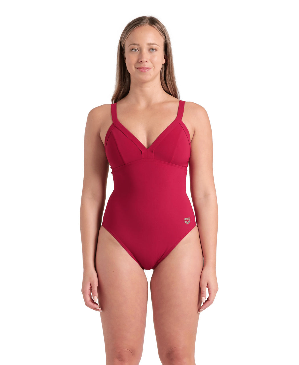 Arena Women's Swimsuit Lara Soft Curve Back  One Piece Swimsuits  Arena