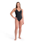 Arena Women's Swimsuit Lara Soft Curve Back  One Piece Swimsuits  Arena