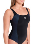 Arena Women's One Piece Swimsuit Adele Wing Back  One Piece Swimsuits  Arena