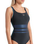 Arena Women's Swimsuit Rosa Wing Back One Piece  One Piece Swimsuits  Arena