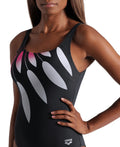 Arena Women's Swimsuit Giuliana Squared Back One Piece  One Piece Swimsuits  Arena