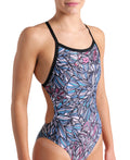 Arena Women's Dahlia Swimsuit Xcross Back One Piece Swimsuit  One Piece Swimsuits  Arena